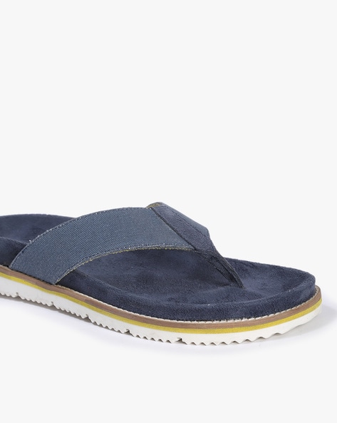 Buy Navy Blue Flip Flop & Slippers for Men by ALTHEORY Online