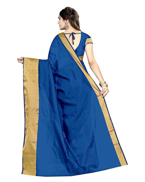 Pack of 2 Embellished Traditional Saree with Blouse Piece view 3