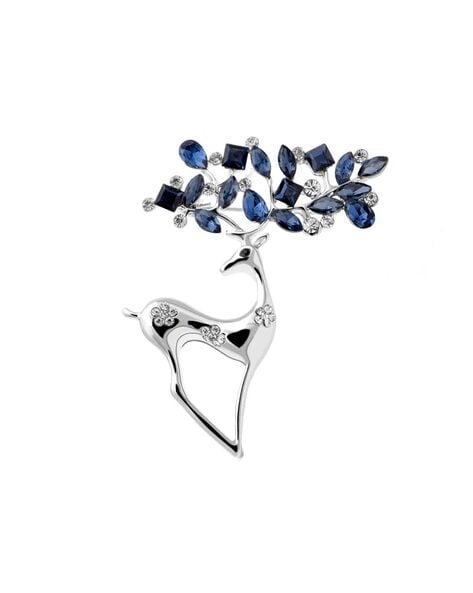 Buy Silver-Toned Brooches & Pins for Women by Youbella Online