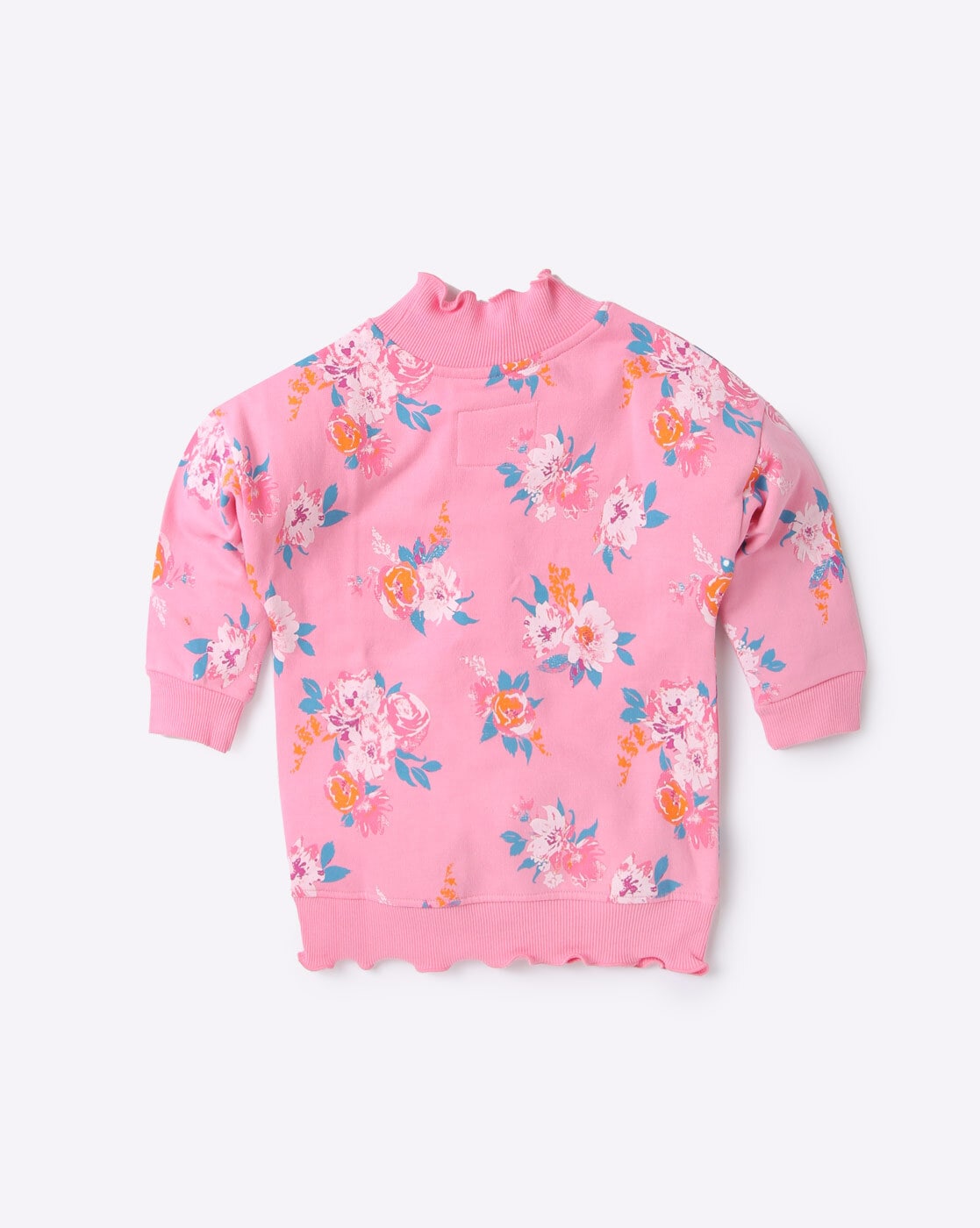 Pink shop floral sweatshirt