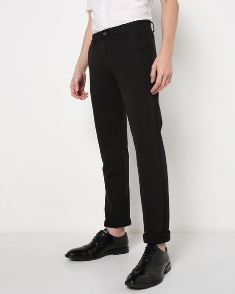 Check Mens Black Formal Trouser, Slim Fit at Rs 265 in Bhilwara | ID:  2850541088791