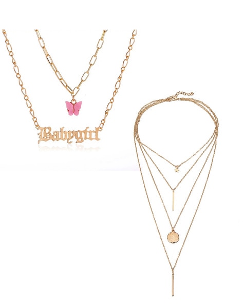 Hollow Star Of David Necklace - 18k Gold Chain & Pendant - Bling By Baby  Girl