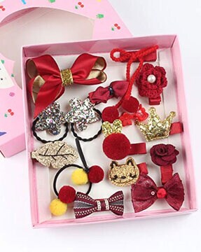 Buy Red Hair Accessories for Girls by Youbella Online 