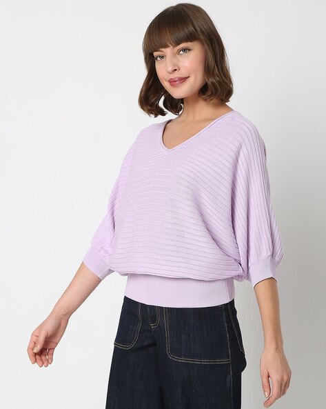 Buy Lilac purple Sweaters & Cardigans for Women by Vero Moda