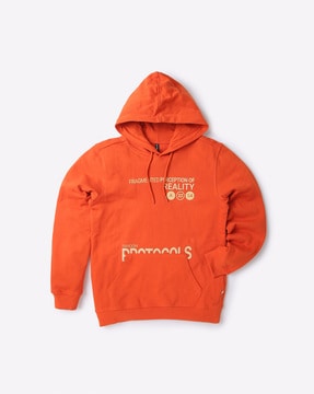 Off white 2025 orange hoodie