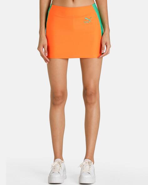 Striped Straight Skirt