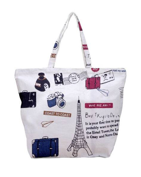 JEH BAGS Graphic Tote Bag