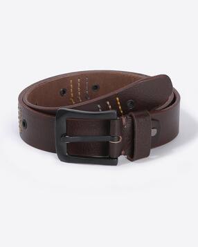 Belt with Pin-Buckle Closure