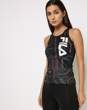 Fila mesh best sale top