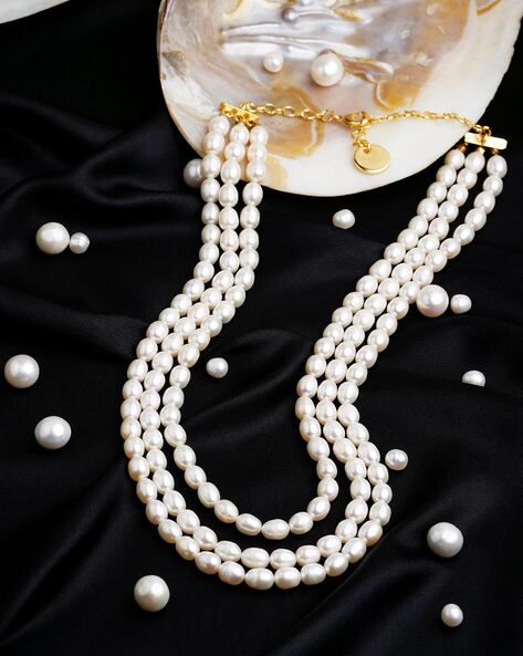Chanel Style Long Two Layer Pearl Necklace  Little Luxuries Designs