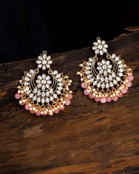 zaveri pearls studs