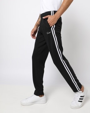 Buy Jet Black Track Pants for Men by Teamspirit Online