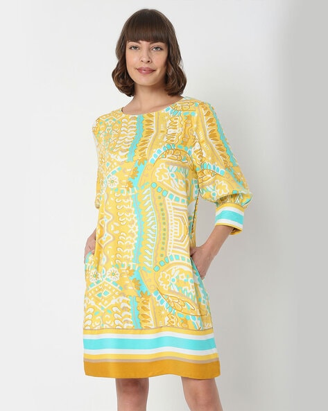 Vero Moda Printed Shift Dress