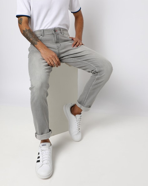 Buy Lee Cooper Boys Black Regular Fit Solid Denim Joggers  Trousers for  Boys 7433152  Myntra
