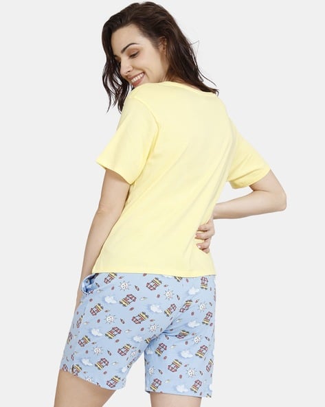 Abstract Nightwear Set view 3