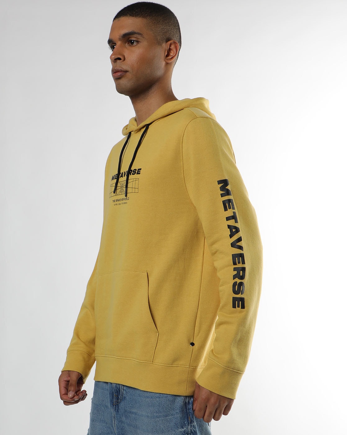 Yellow hoodie near me sale