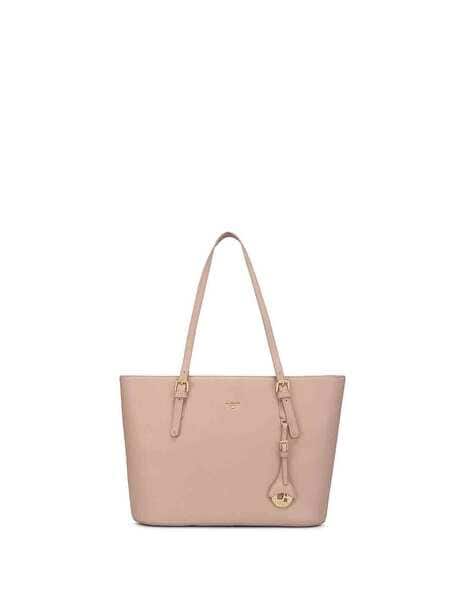 Textured Tote Leather Bag for Women