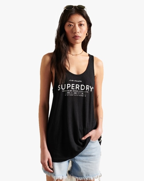 Buy Black Tops for Women by SUPERDRY Online