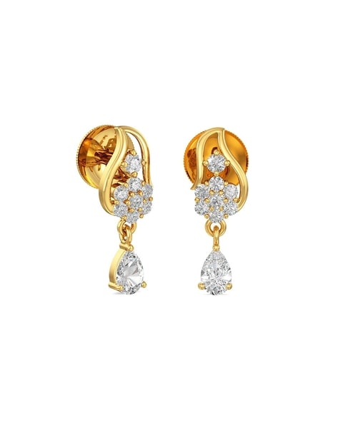 Joyalukkas 22k (916) Yellow Gold Stud Earrings for Girls - Shop online at  low price for Joyalukkas 22k (916) Yellow Gold Stud Earrings for Girls at  Helmetdon.in