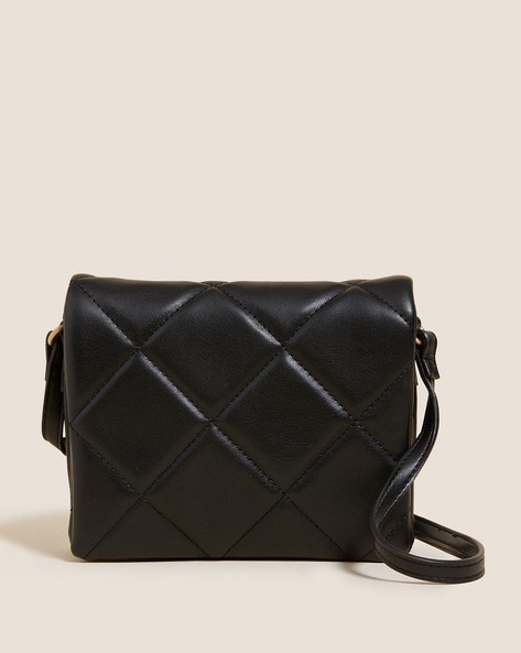 All Over Black Quilted Purse – Shop the Mint