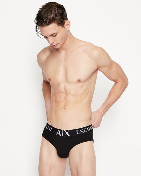 Buy Black Boxers for Men by ARMANI EXCHANGE Online Ajio