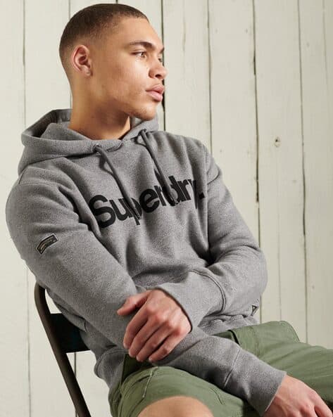 Buy Grey Sweatshirt Hoodies for Men by SUPERDRY Online