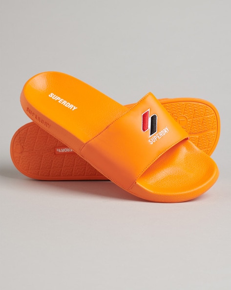 Code Essential Brand Embossed Pool Slides