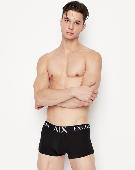 Buy Black Briefs for Men by ARMANI EXCHANGE Online Ajio