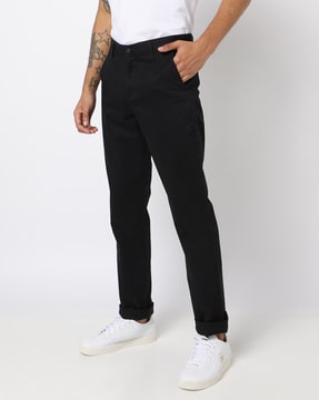 Buy Black Trousers & Pants For Men By John Players Online | Ajio.Com