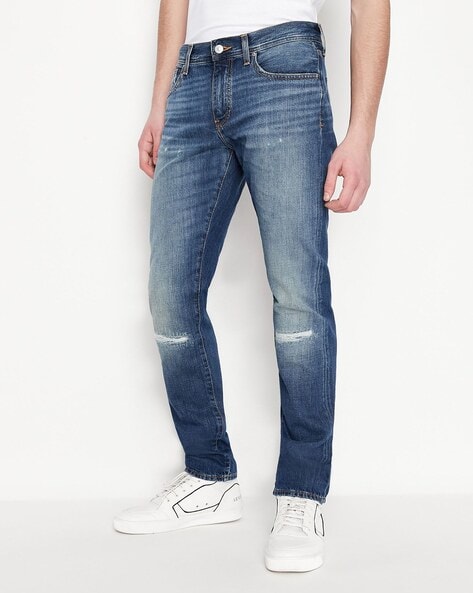 Armani jeans slim fit on sale blue