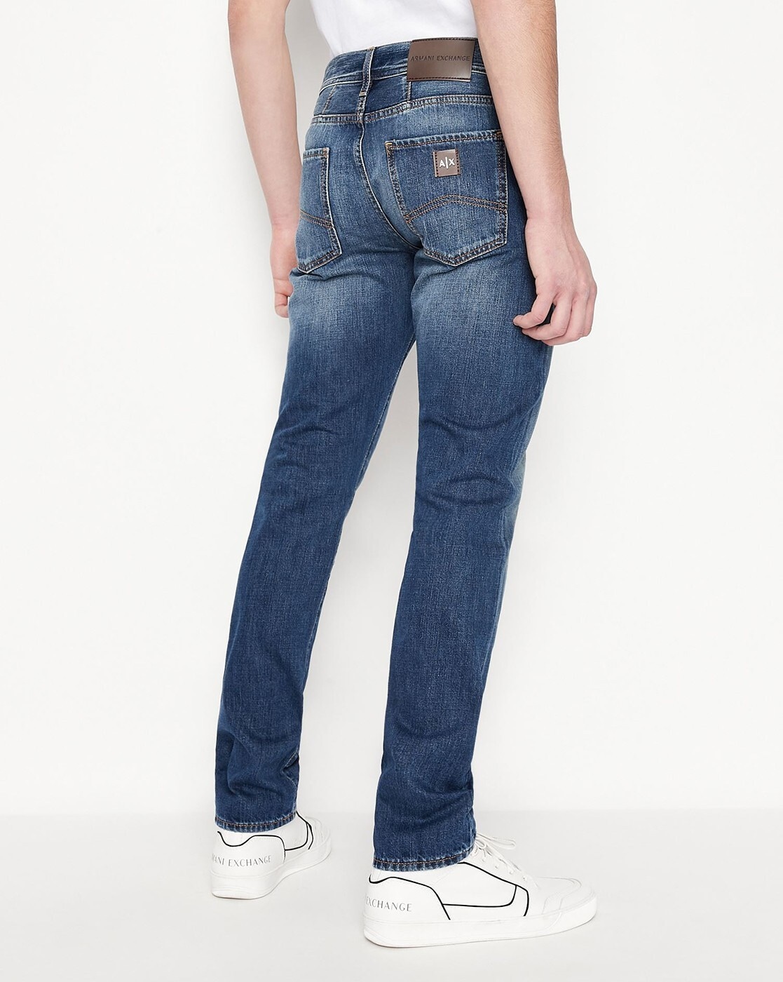 Lightly Washed Slim Fit Jeans