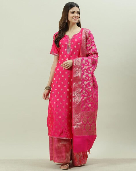 Printed Unstitched Dress Material Price in India