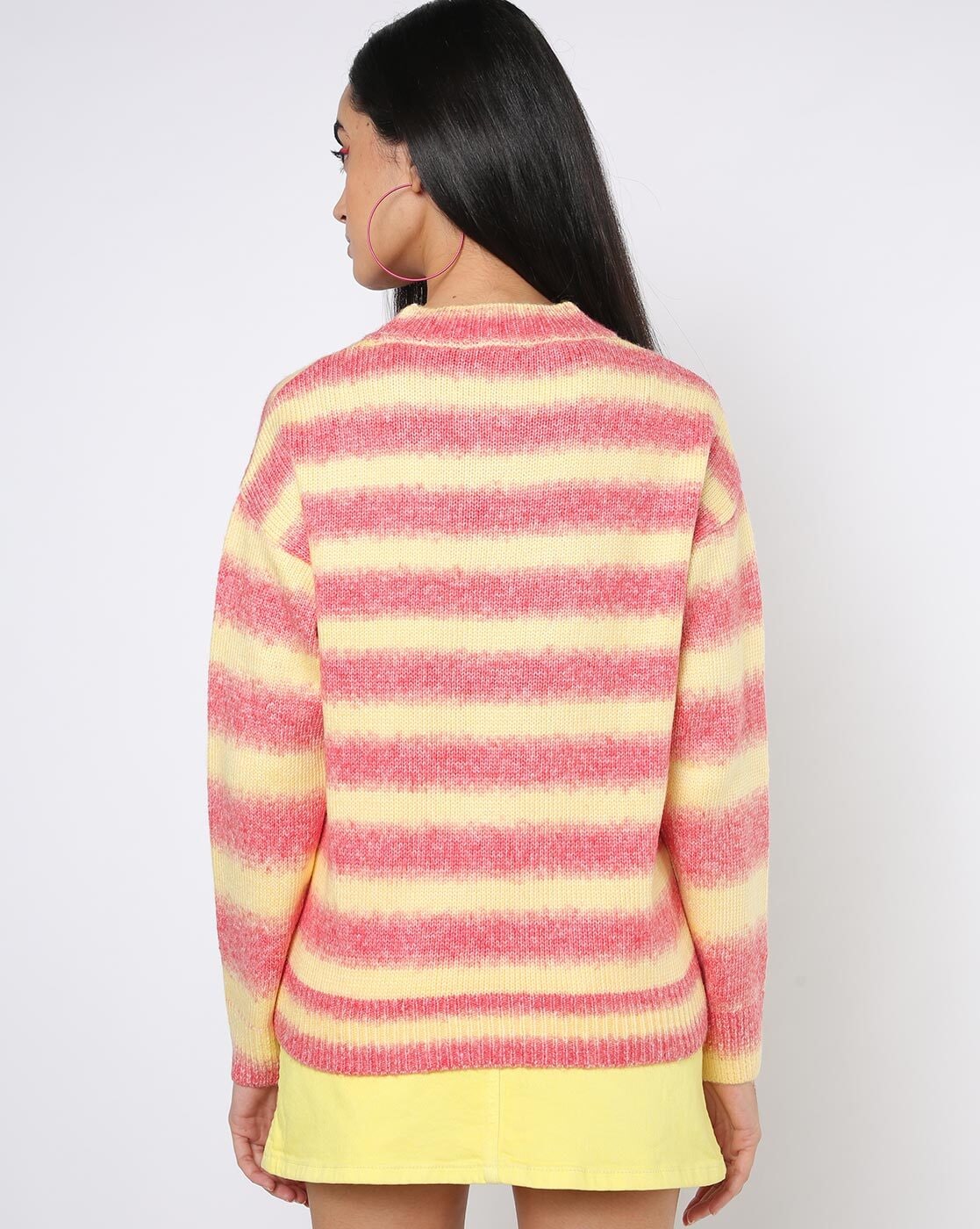 Buy Pink Sweaters & Cardigans for Women by DNMX Online