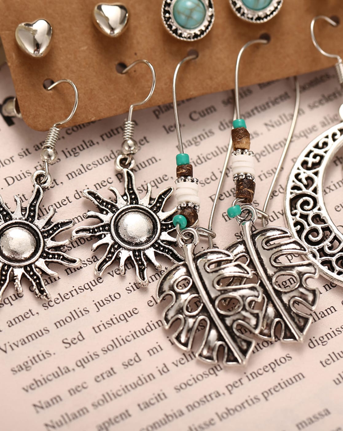 Boho Oxidised Hoop Earrings — Palenque Jewellery