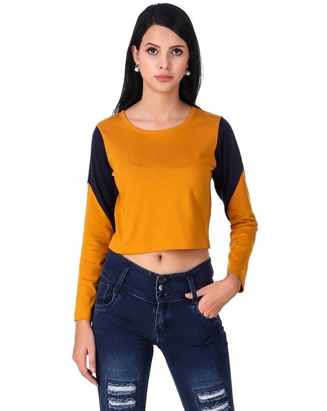 Buy FAIRIANO Women Solid Regular top - Green Online at Low Prices in India  