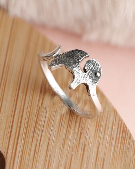 Gold Elephant Ring - Small Elephant Ring - Gold Animal Ring – Adina Stone  Jewelry