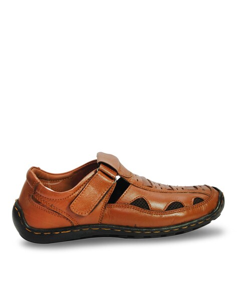 Burwood discount leather sandals