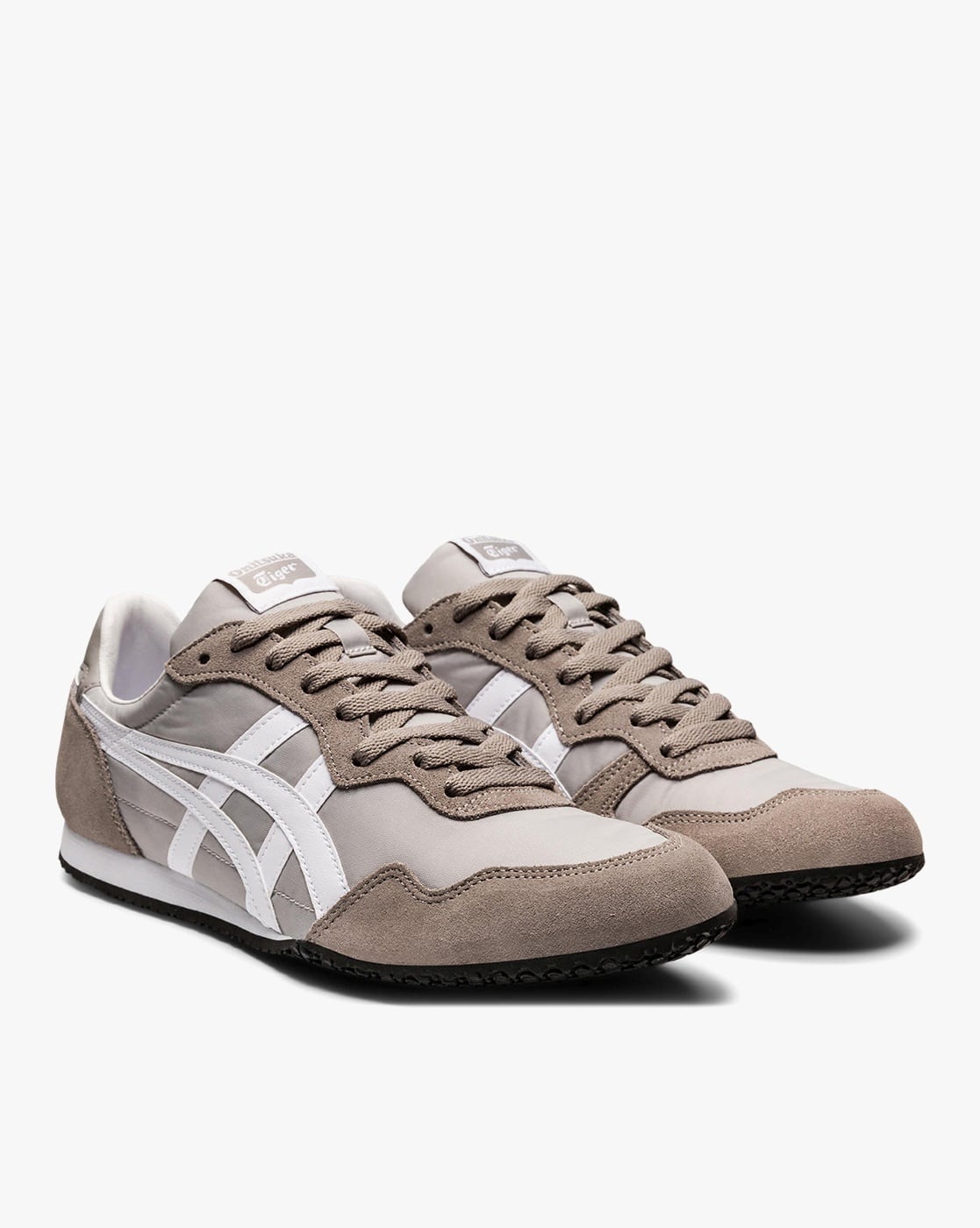 Buy Onitsuka Tiger Serrano Lace-Up Casual Shoes Grey Color Men