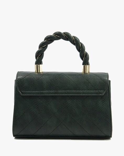 Dune London Top Handle Black Bag Gold orders Hardware