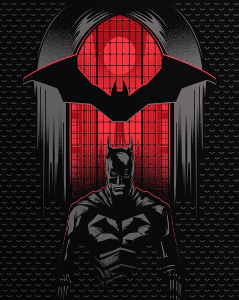 Batman Cartoon iPhone 13 Wallpaper 4K