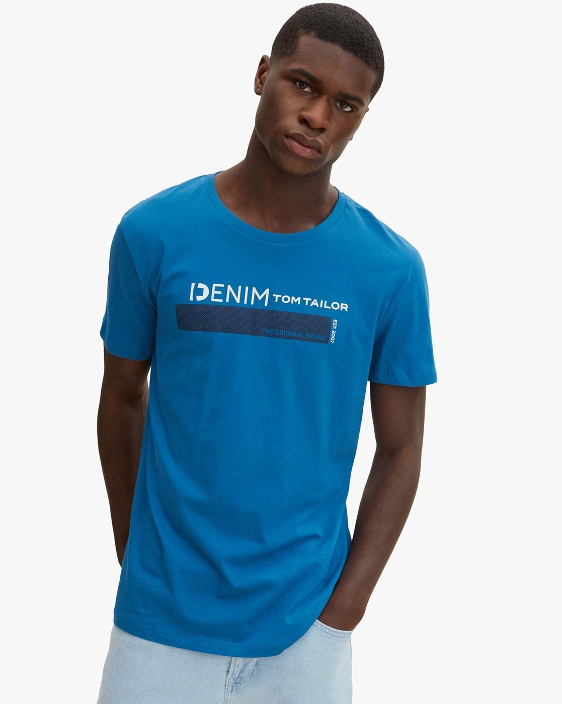 Tom Tshirts by Men Online Tailor Blue for Buy