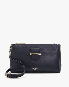 Steve Madden Besther Padlock Cross-body Bag in Black