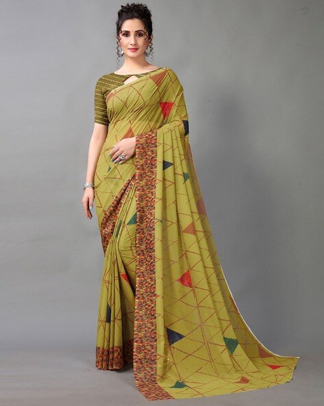 Buy Green Sarees for Women by SHAILY Online