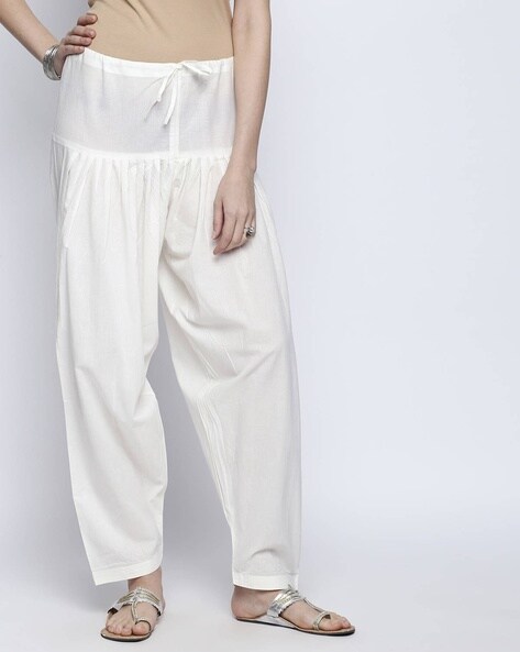 Patiala Pants with Drawstring Waist Price in India