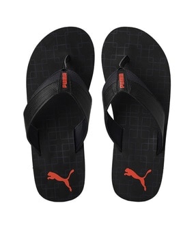 Buy Black Flip Flop Slippers for Men by Puma Online Ajio