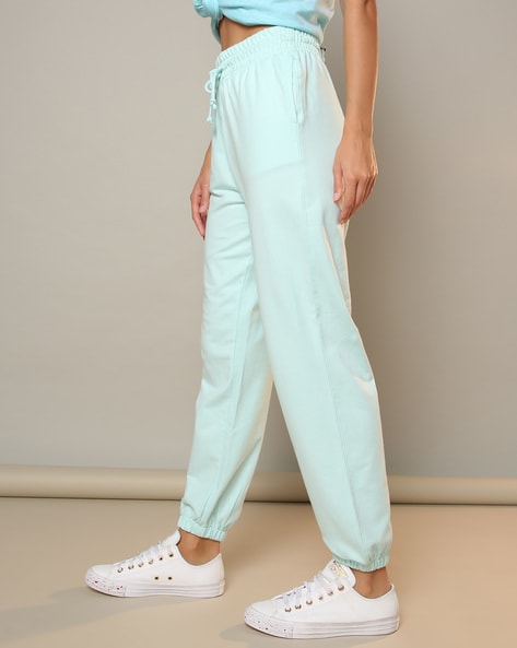 Aqua blue joggers new arrivals