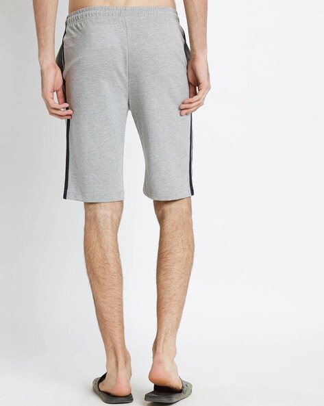 HALO HALO COTTON SWEAT SHORT - LT GREY MELANGE