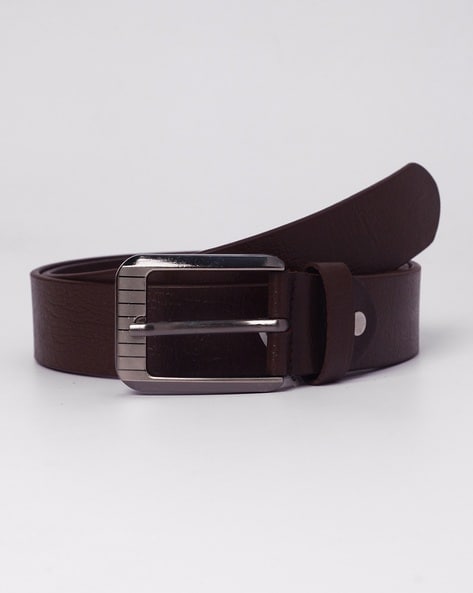 KNIGHTHOOD Leather Belt with Buckle Closure
