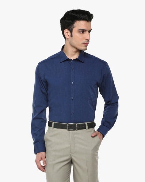 Shirt with Patch Pocket