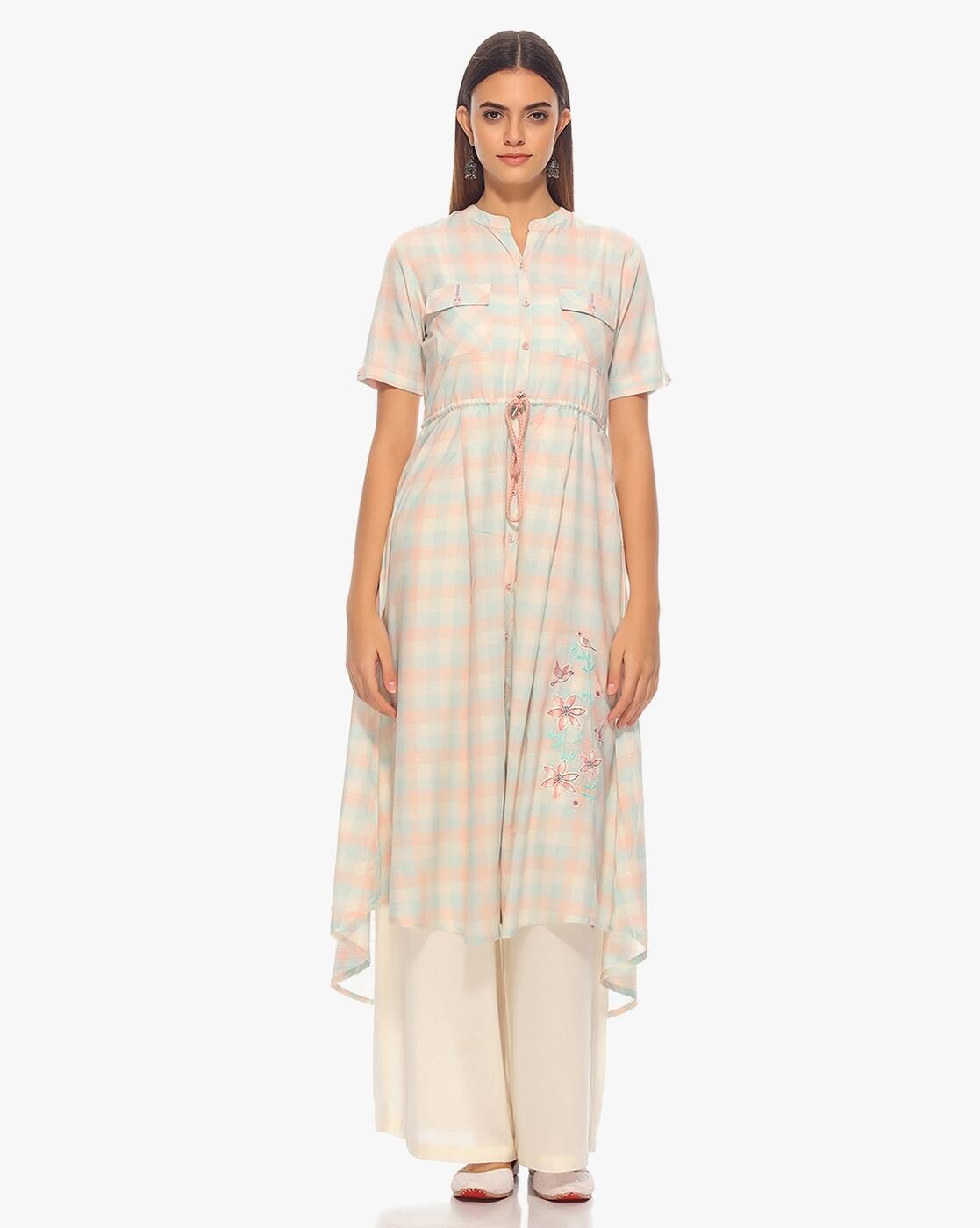 Buy Multicoloured Kurtas for Women by ATEESA Online | Ajio.com